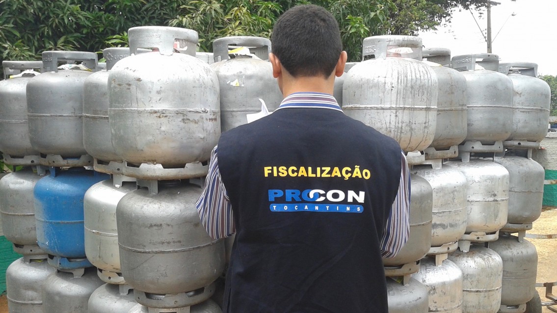 Botijão de gás tem variação de R$ 8 no Tocantins