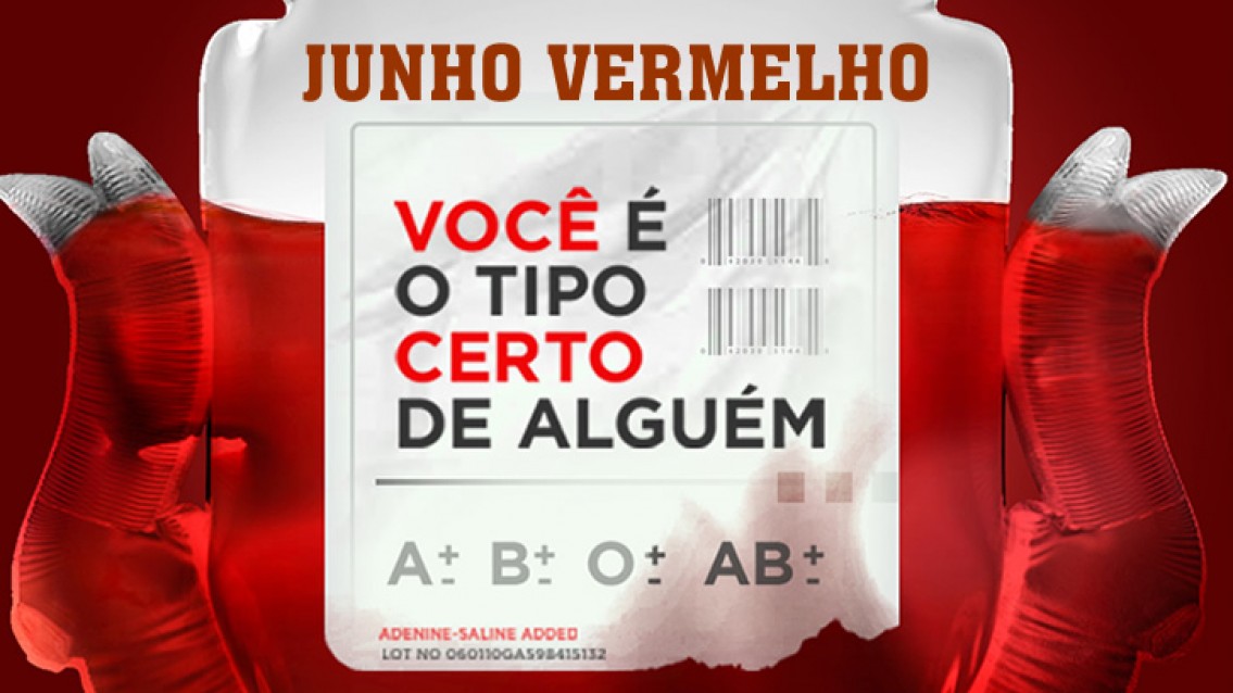 Junho Vermelho: é preciso doar